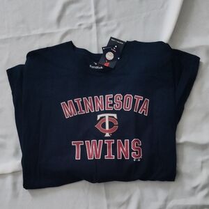 Fanatics Men Minnesota Twins Dark Blue Tee